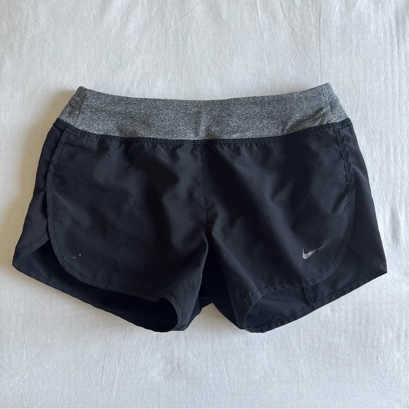 Nike Pants - Women’s Nike Black and Gray Athletic Shorts Lightweight Design